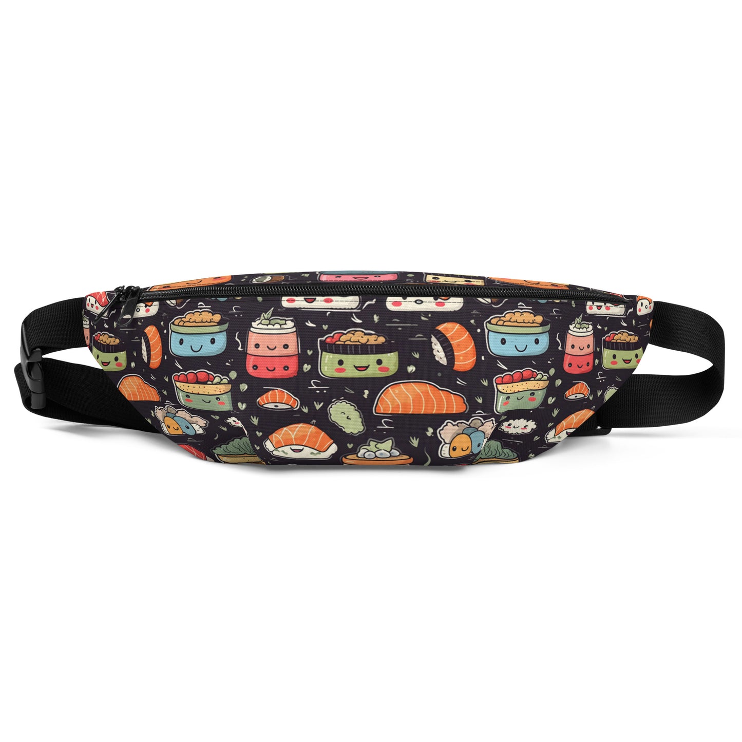 Kawaii Sushi Party Fanny Pack - Snackable Style on the Go