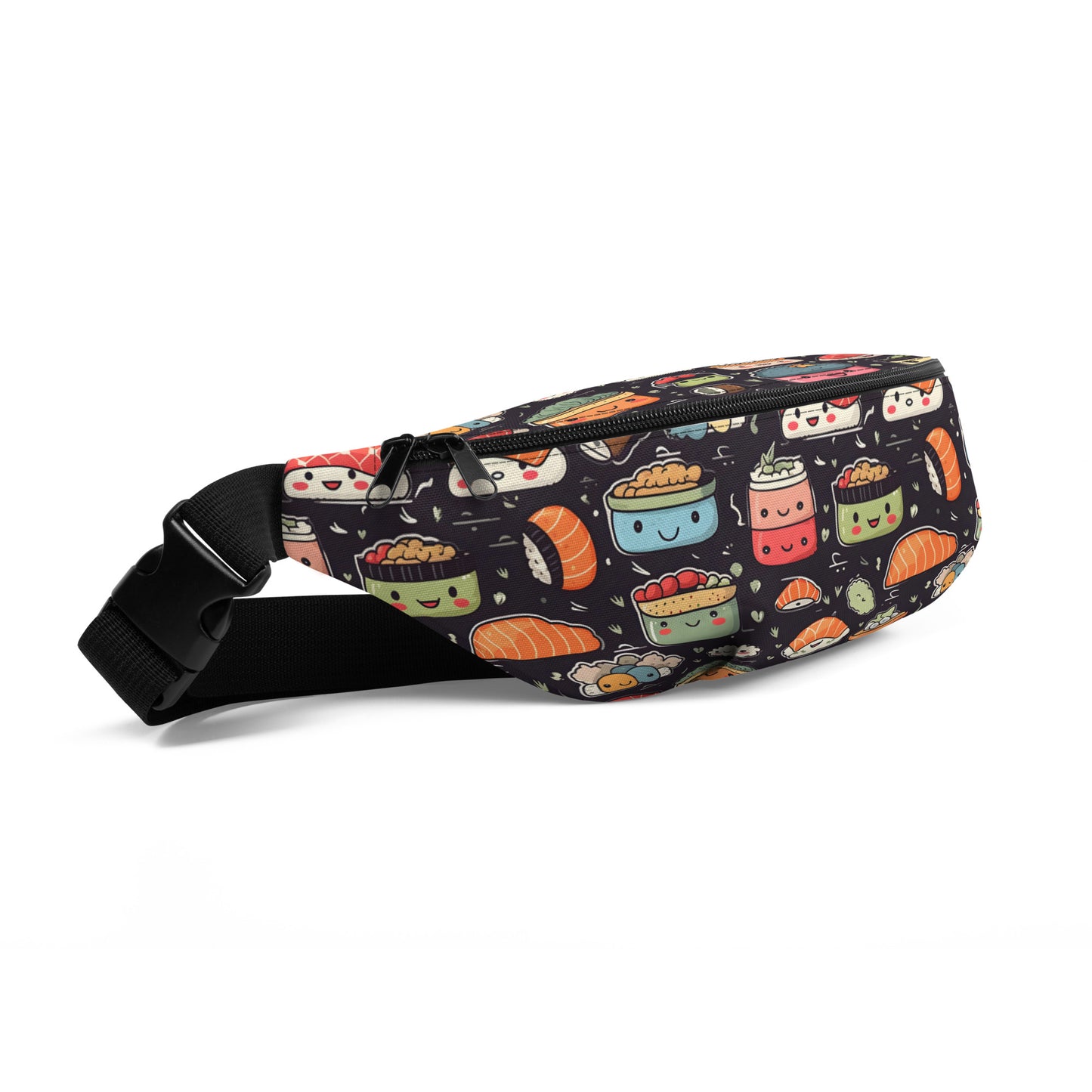 Kawaii Sushi Party Fanny Pack - Snackable Style on the Go