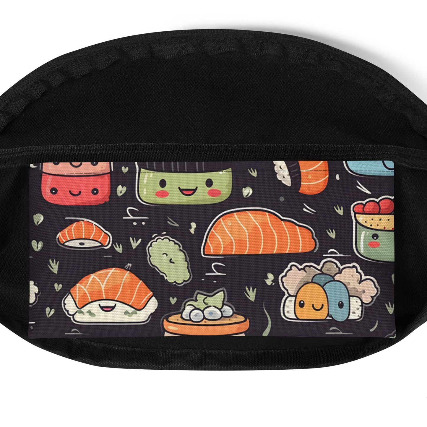 Kawaii Sushi Party Fanny Pack - Snackable Style on the Go