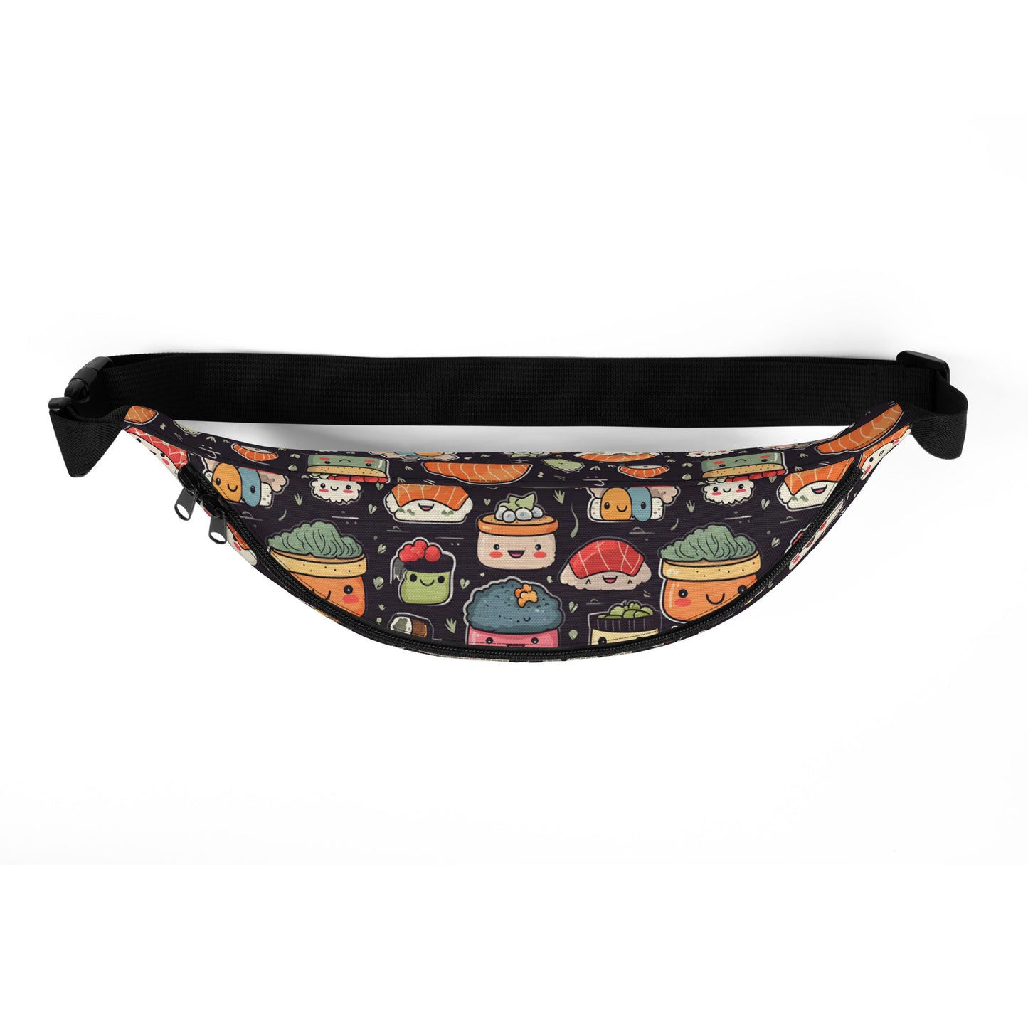 Kawaii Sushi Party Fanny Pack - Snackable Style on the Go