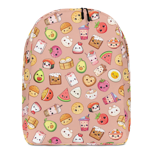 Playful Palate Backpack - Charming Foodie Fiesta