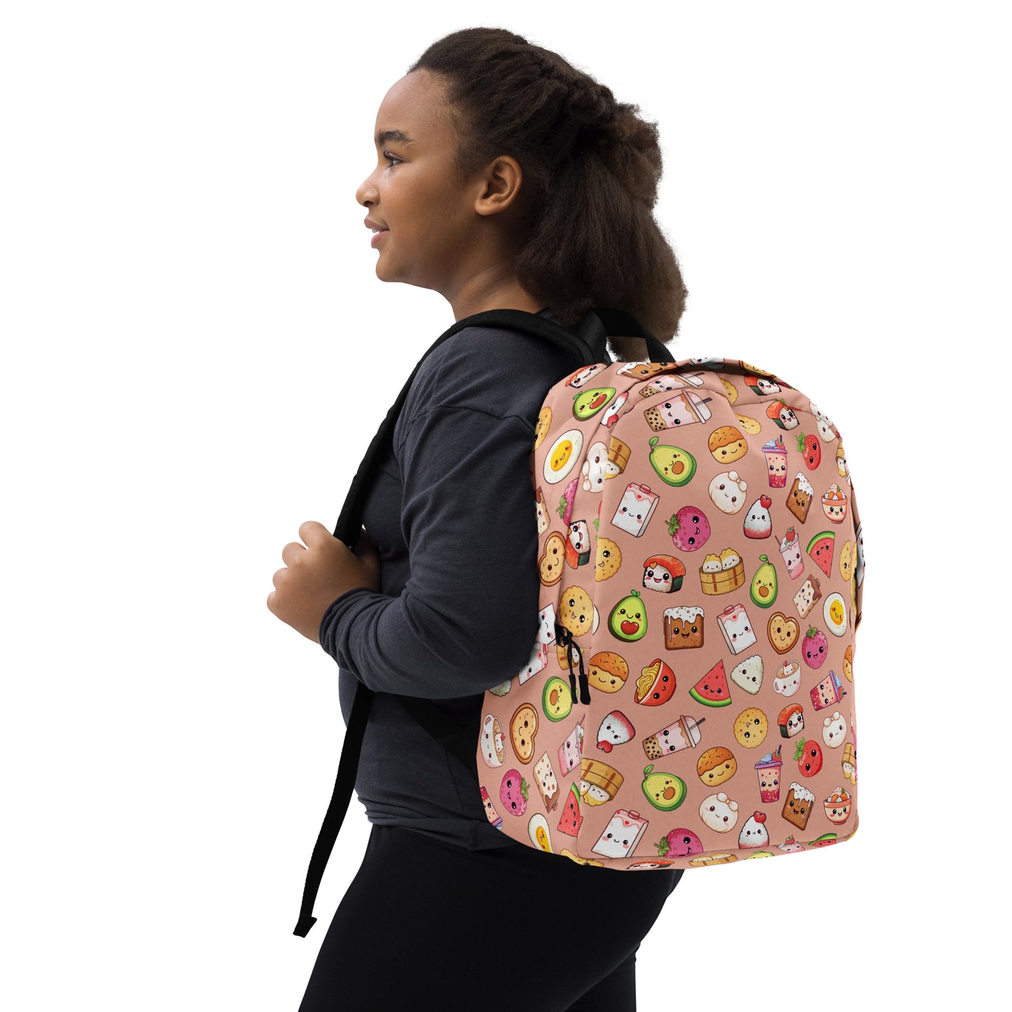 Playful Palate Backpack - Charming Foodie Fiesta