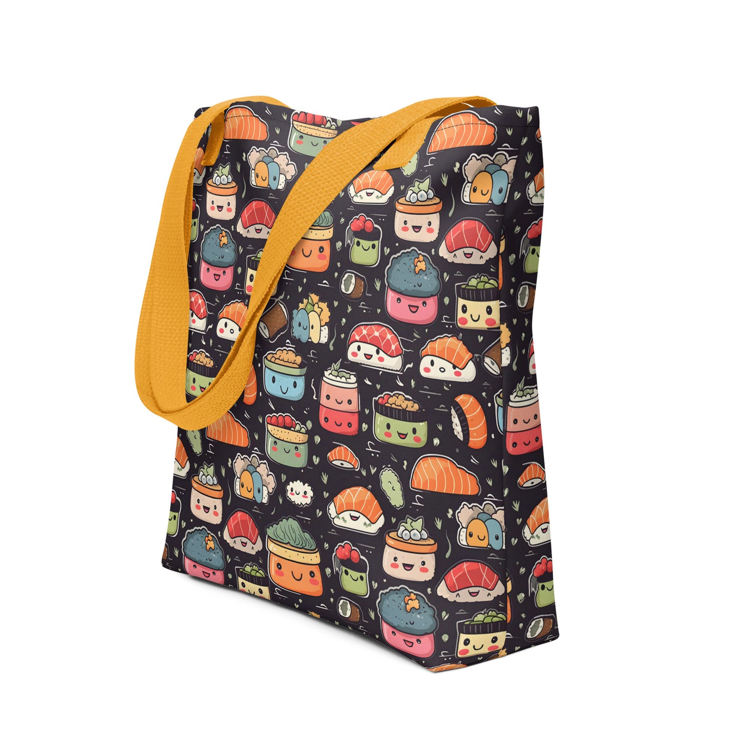 Kawaii Sushi Large Tote bag