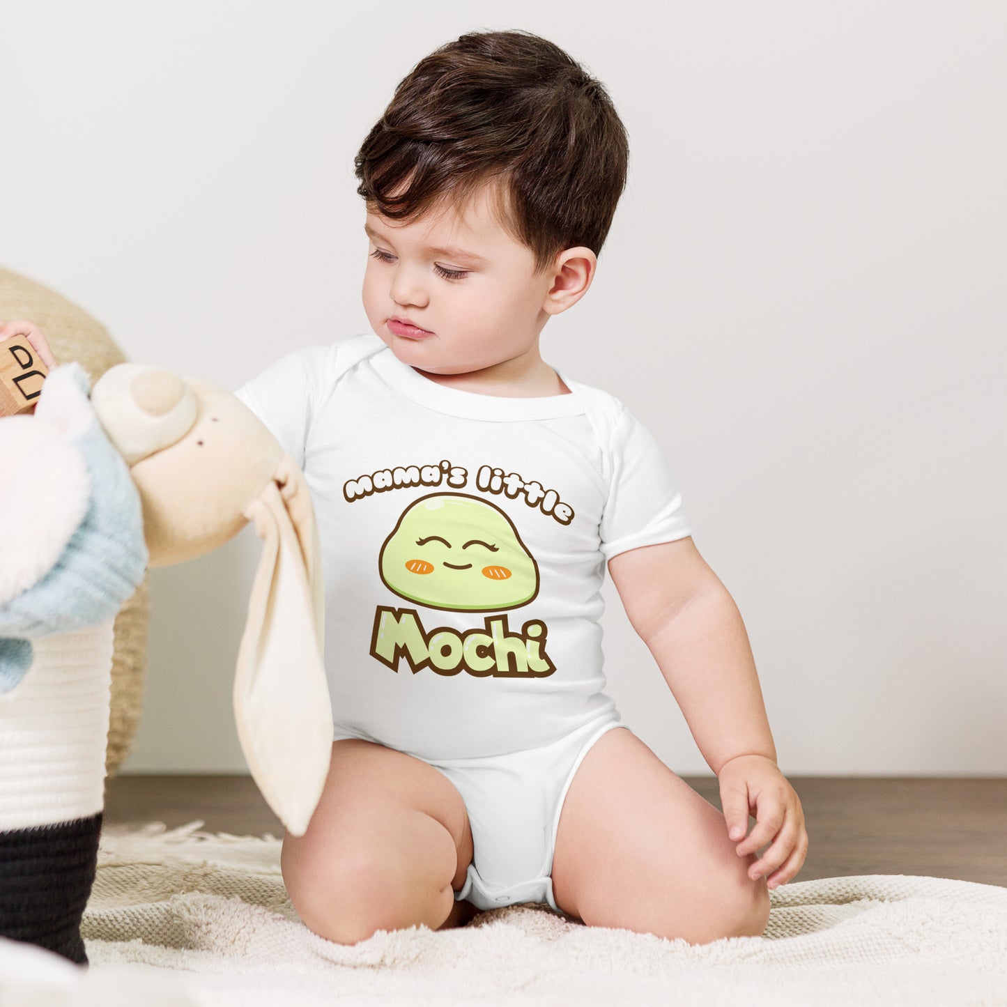 Mochi Cuddle: Mama’s Little Mochi Baby Onesie