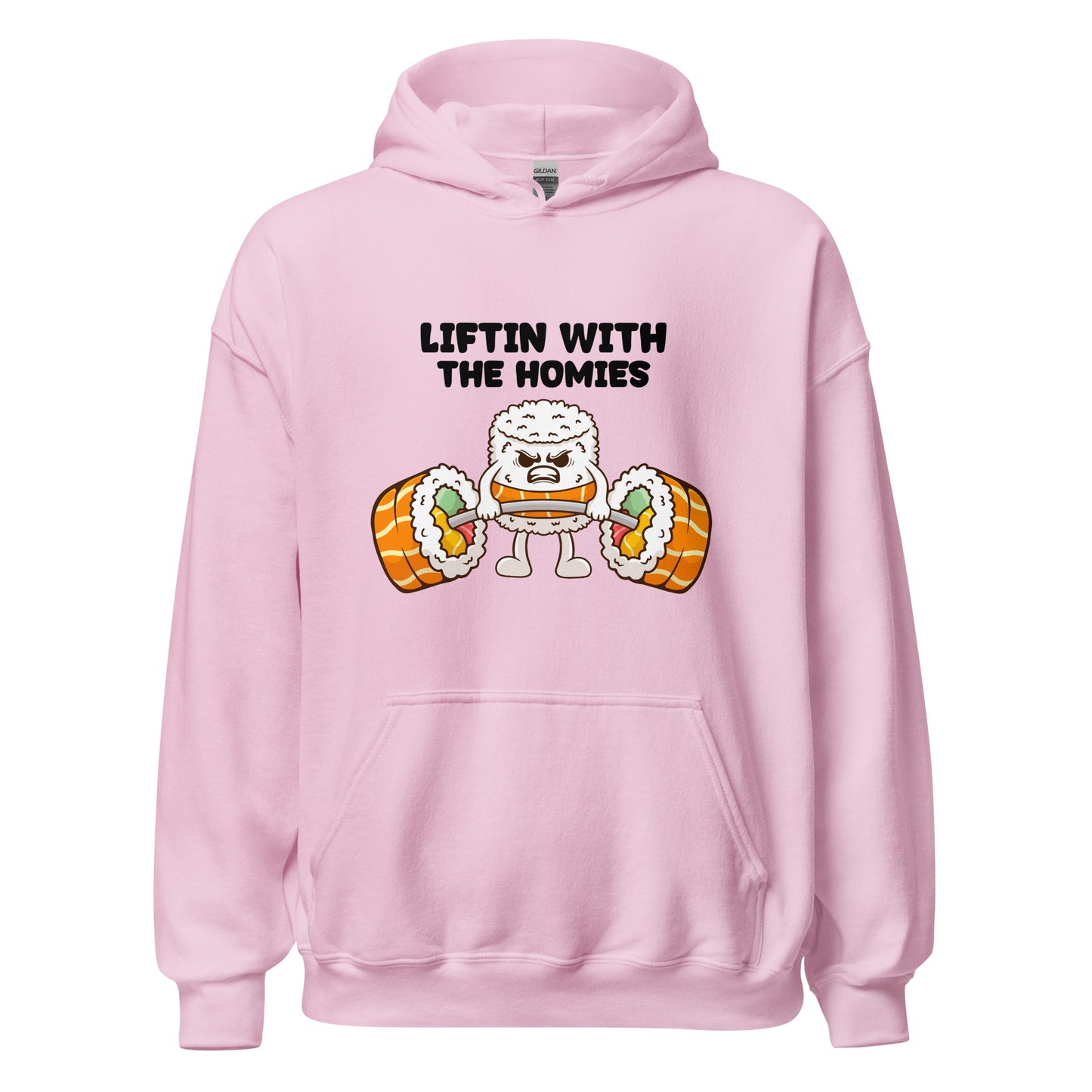 Kawaii Sushi Bros - Deadlift Sushi Hoodie