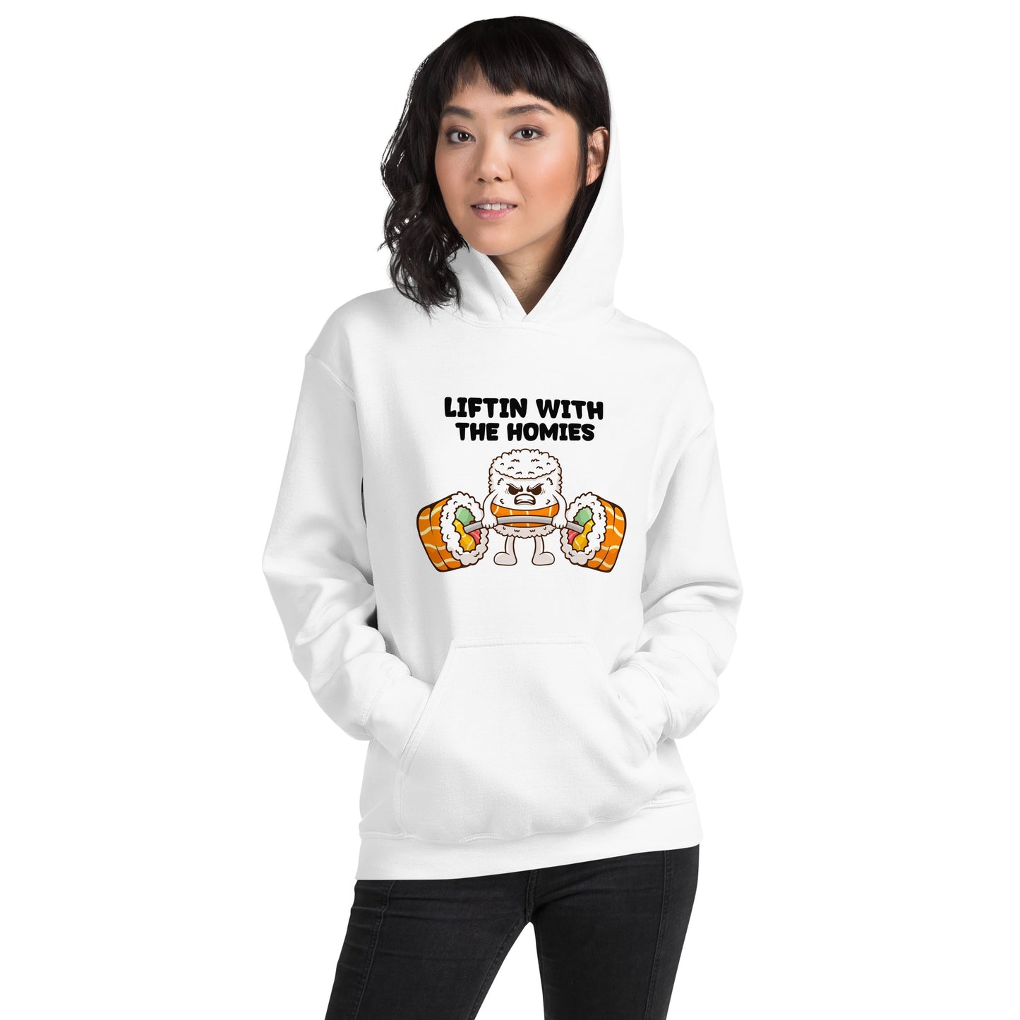 Kawaii Sushi Bros - Deadlift Sushi Hoodie