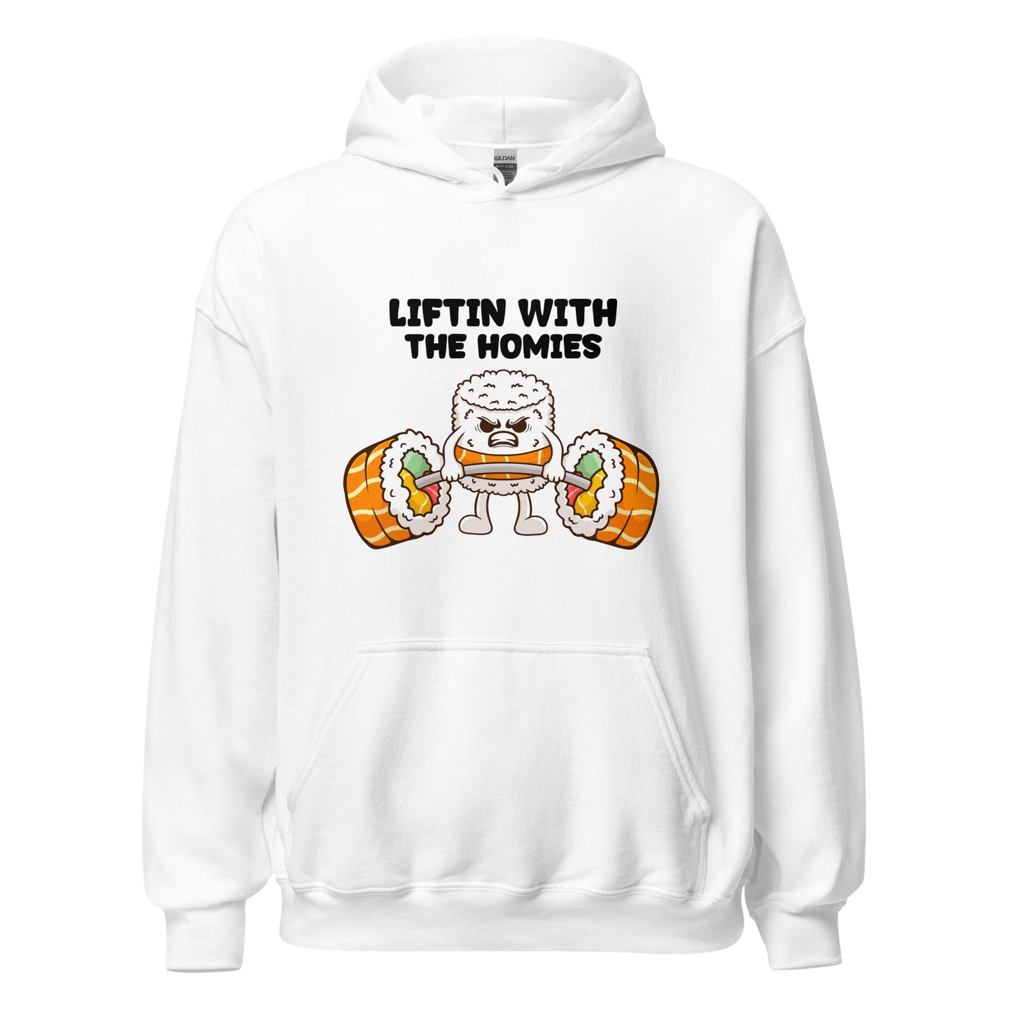 Kawaii Sushi Bros - Deadlift Sushi Hoodie