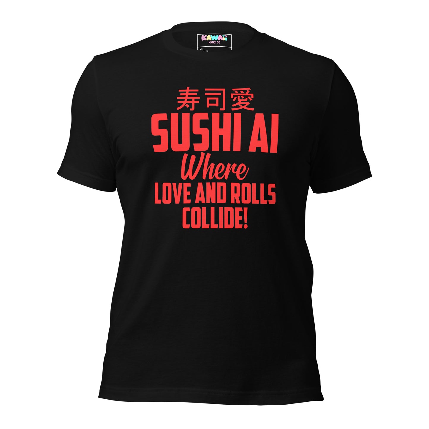 Kanji T-Shirt - Sushi Ai 寿司愛