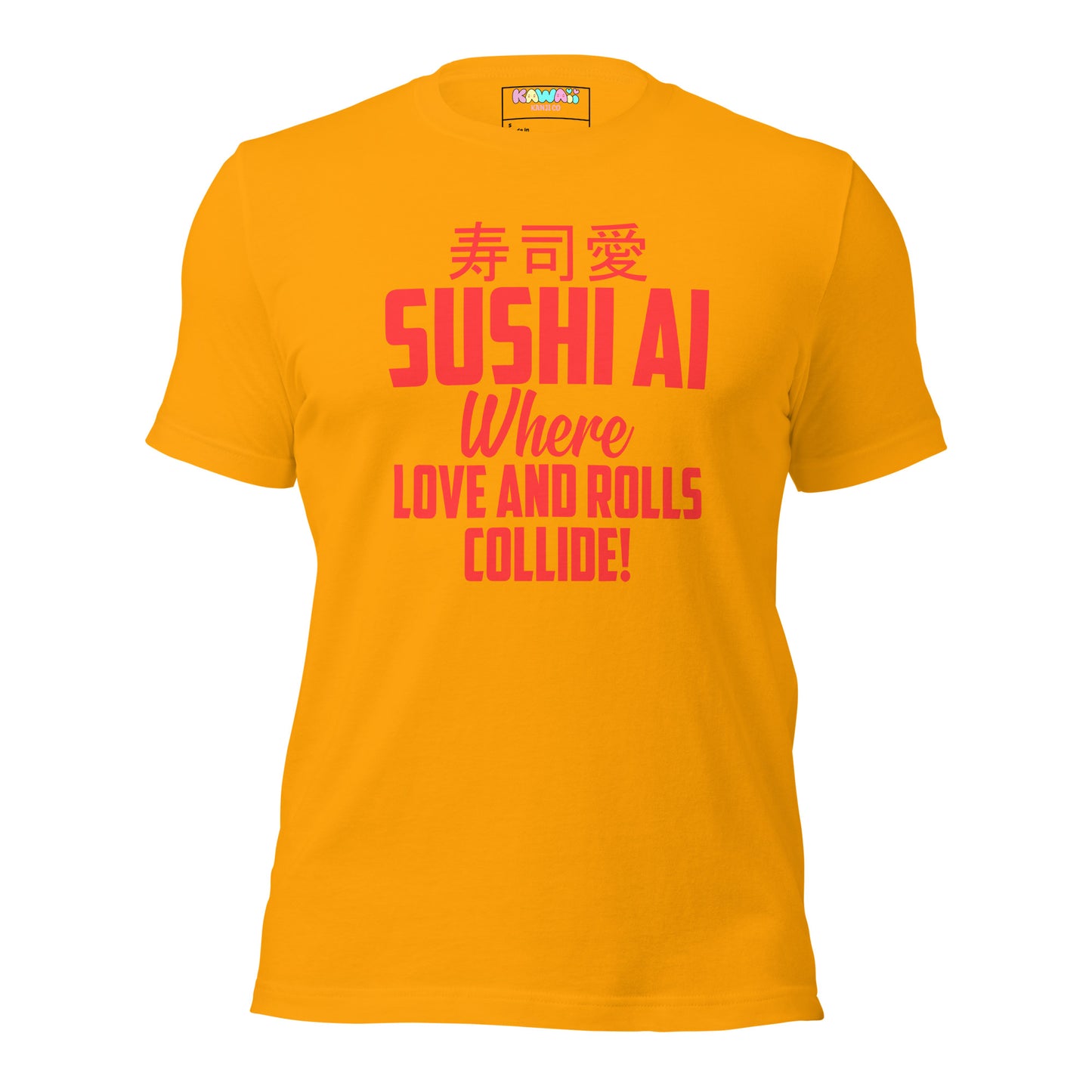 Kanji T-Shirt - Sushi Ai 寿司愛