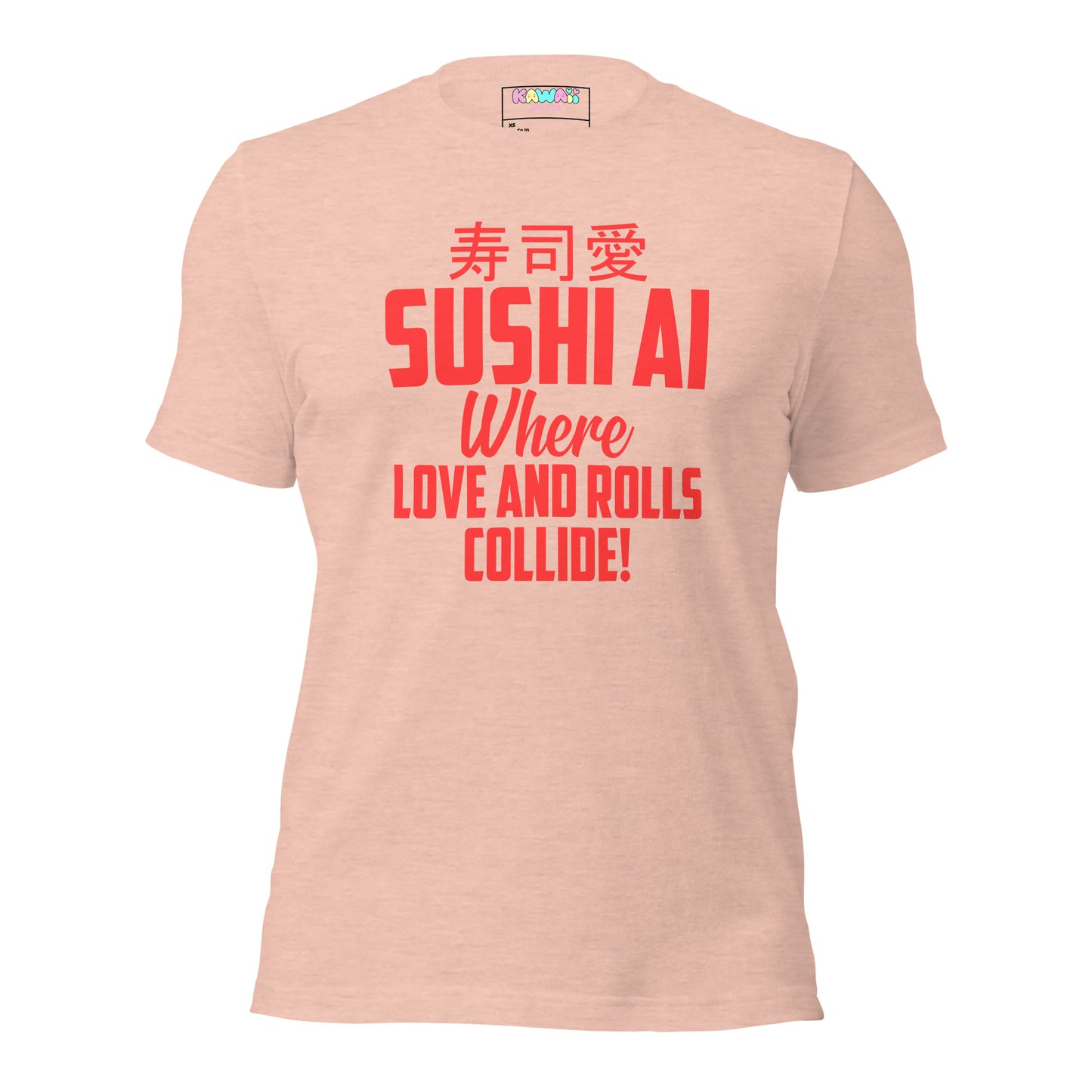 Kanji T-Shirt - Sushi Ai 寿司愛